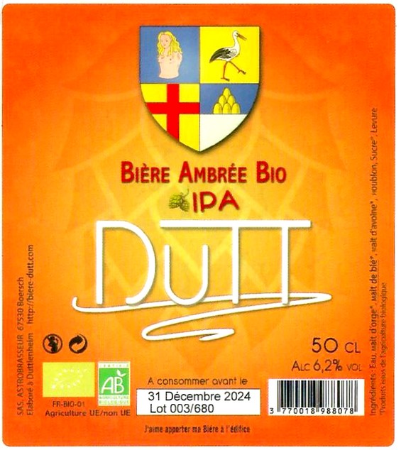 Etiquette BRASSERIE ASTROBRASSEUR 04