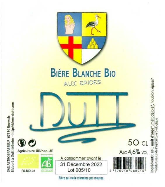 Etiquette BRASSERIE ASTROBRASSEUR 05