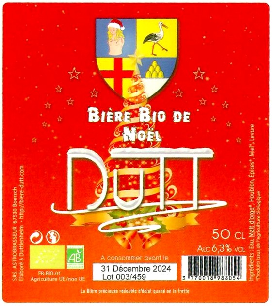 Etiquette BRASSERIE ASTROBRASSEUR 09