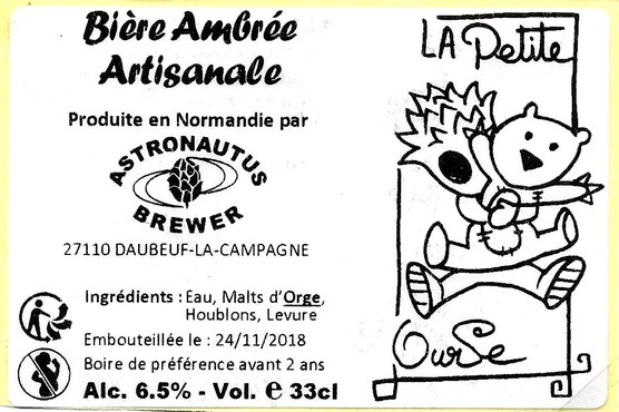 etiquette BRASSERIE ASTRONAUTUS BREWER 03