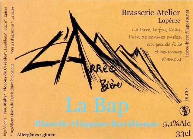 Etiquette BRASSERIE ATELIER 05