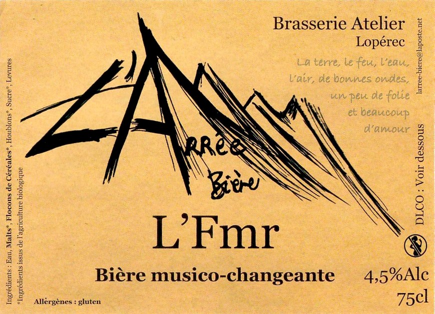Etiquette BRASSERIE ATELIER 09