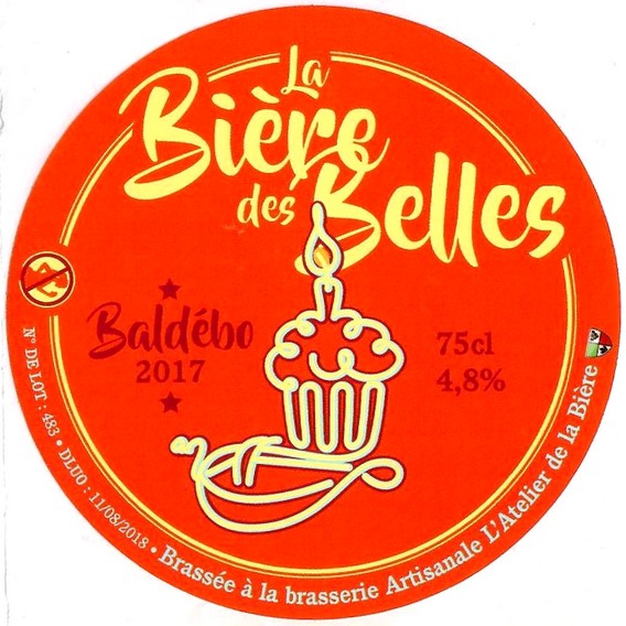 Etiquette BRASSERIE ATELIER DE LA BIERE 32 Etiquette BRASSERIE ATELIER DE LA BIERE 32