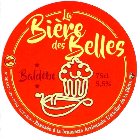 Etiquette BRASSERIE ATELIER DE LA BIERE 33