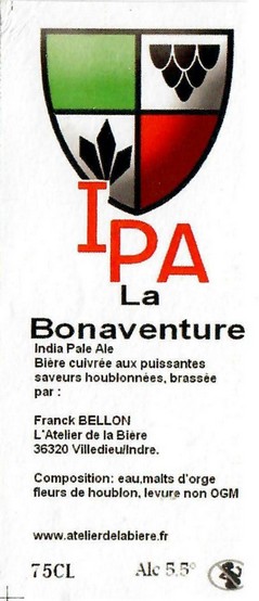 Etiquette BRASSERIE ATELIER DE LA BIERE 34 Etiquette BRASSERIE ATELIER DE LA BIERE 34