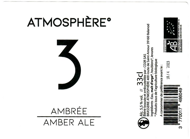 etiquette BRASSERIE ATMOSPHERE 03