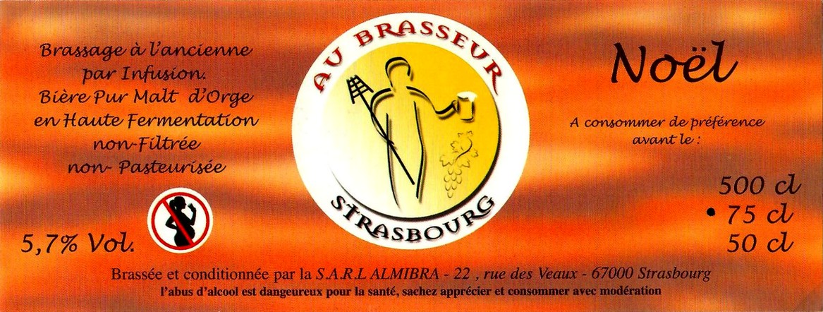 etiquette BRASSERIE AU BRASSEUR 05