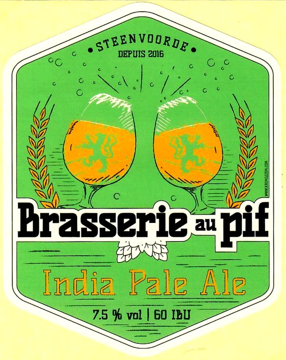 etiquette BRASSERIE AU PIF 02