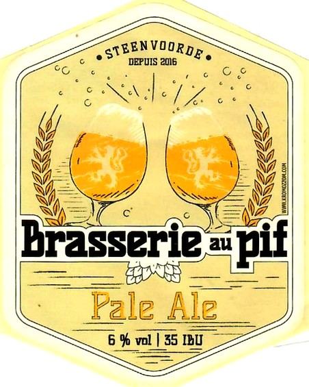 etiquette BRASSERIE AU PIF 04