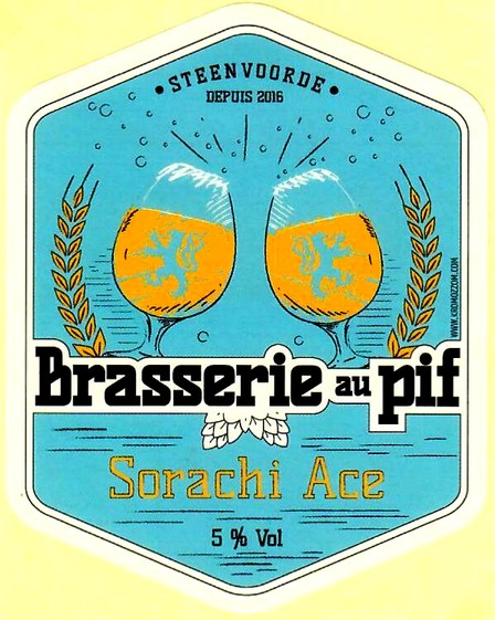 etiquette BRASSERIE AU PIF 05