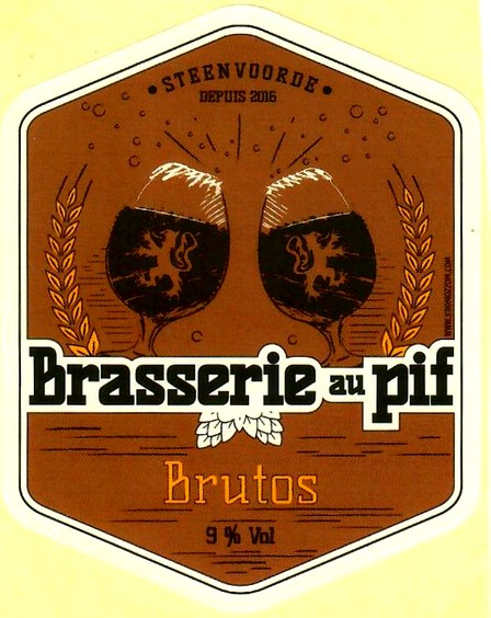 etiquette BRASSERIE AU PIF 14