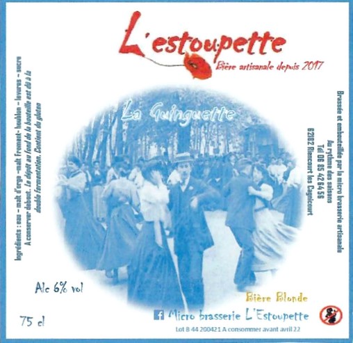 Etiquette BRASSERIE AU RYTHME DES SAISONS 14