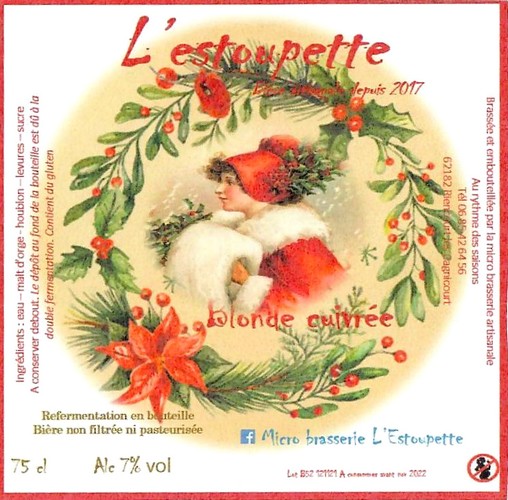 Etiquette BRASSERIE AU RYTHME DES SAISONS 32