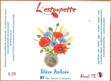 Etiquette BRASSERIE AU RYTHME DES SAISONS 41