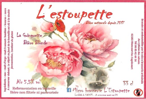 Etiquette BRASSERIE AU RYTHME DES SAISONS 45