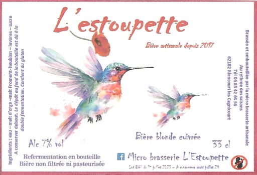 Etiquette BRASSERIE AU RYTHME DES SAISONS 49