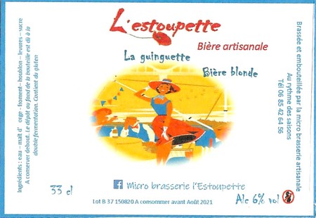 Etiquette BRASSERIE AU RYTHME DES SAISONS 53