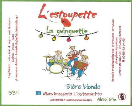 Etiquette BRASSERIE AU RYTHME DES SAISONS 57