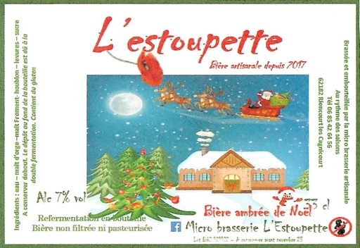 Etiquette BRASSERIE AU RYTHME DES SAISONS 58