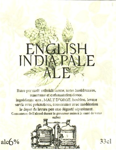 Etiquette BRASSERIE AUBINOUSE 04