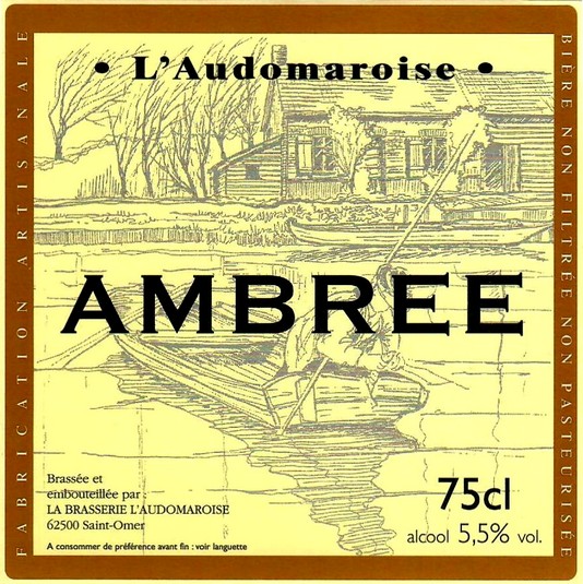 etiquette BRASSERIE AUDOMAROISE 06