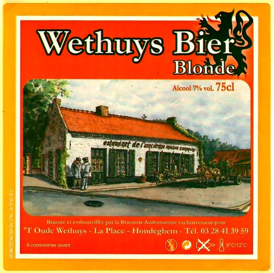 etiquette BRASSERIE AUDOMAROISE 19