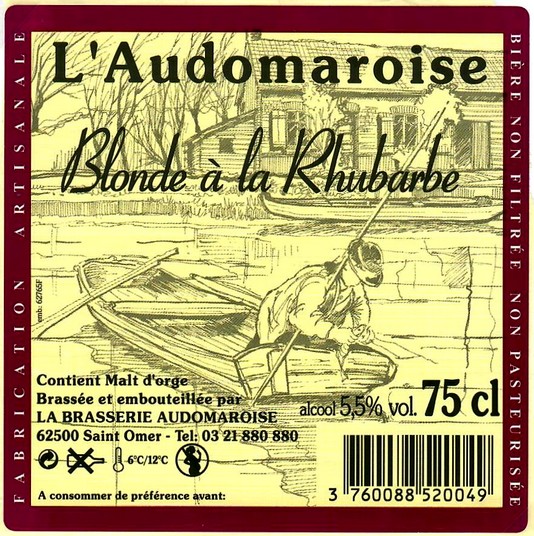 etiquette BRASSERIE AUDOMAROISE 21