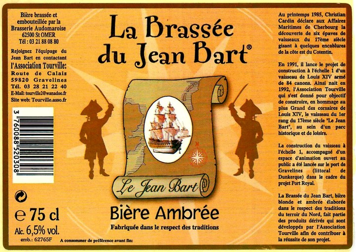 etiquette BRASSERIE AUDOMAROISE 26