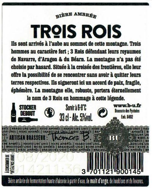 Etiquette BRASSERIE AUSSAU 01B