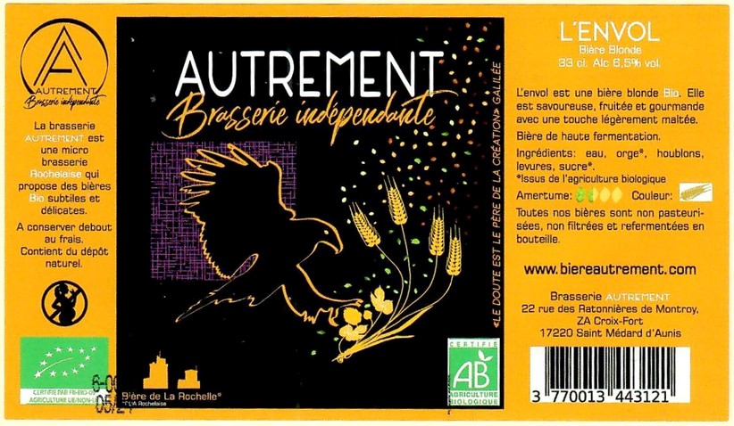 Etiquette BRASSERIE AUTREMENT 11