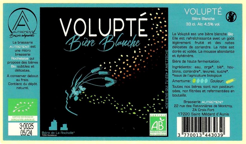 Etiquette BRASSERIE AUTREMENT 13