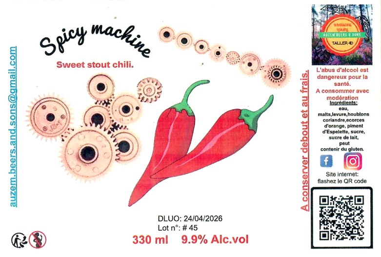 Etiquette BRASSERIE AUZEMBEERS 02