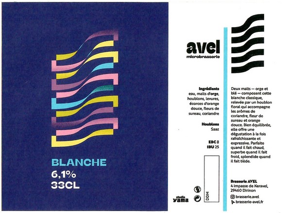 Etiquette BRASSERIE AVEL 04