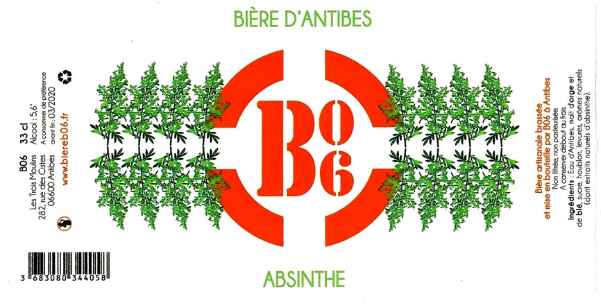 etiquette BRASSERIE B06 08