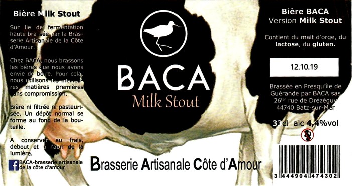 etiquette BRASSERIE BACA 22