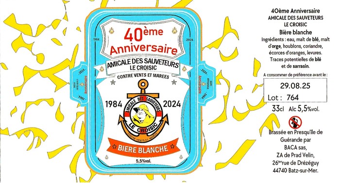 Etiquette BRASSERIE BACA 43