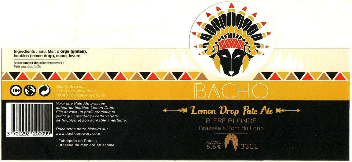 etiquette BRASSERIE BACHO 09