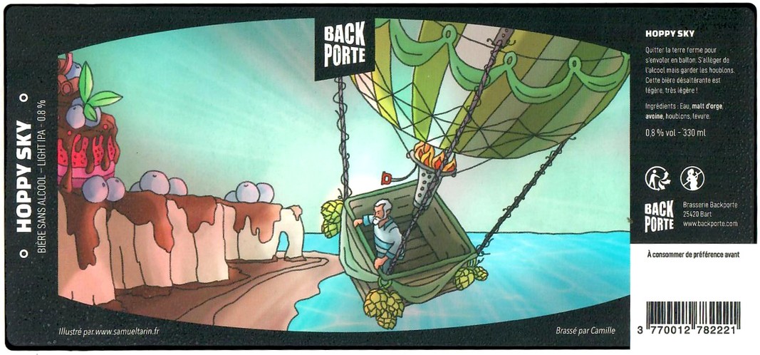 Etiquette BRASSERIE BACKPORTE 05