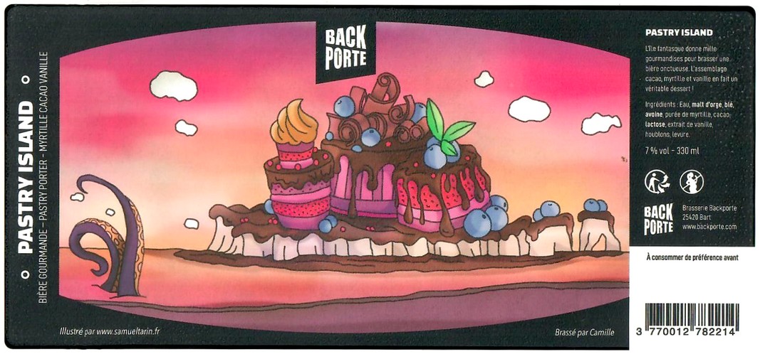 Etiquette BRASSERIE BACKPORTE 10