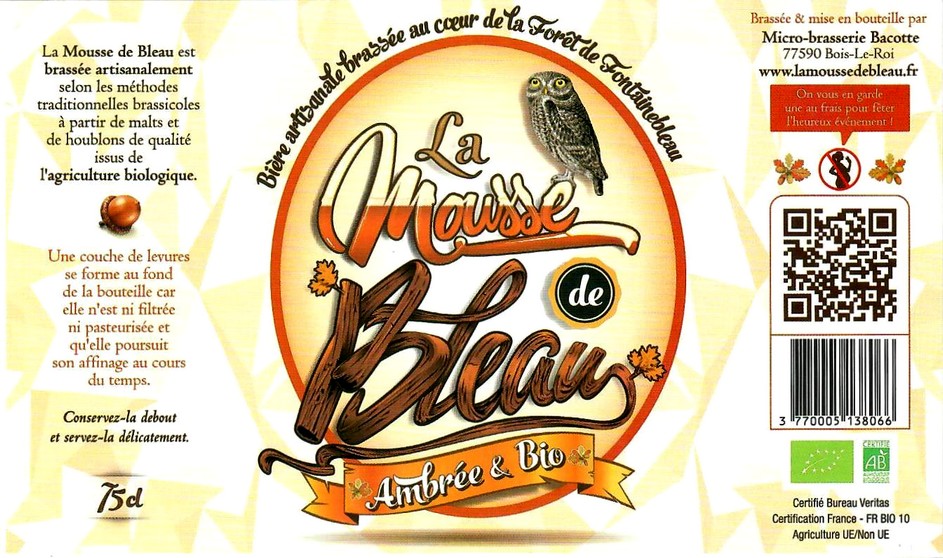 Etiquette BRASSERIE BACOTTE 02