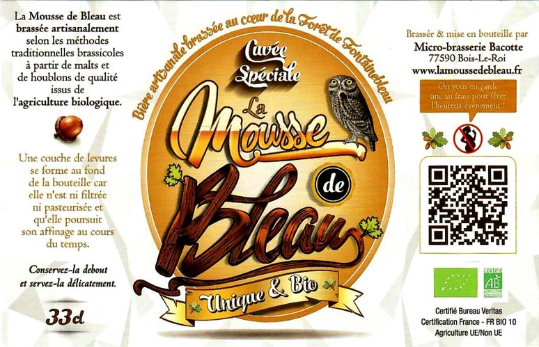 Etiquette BRASSERIE BACOTTE 04