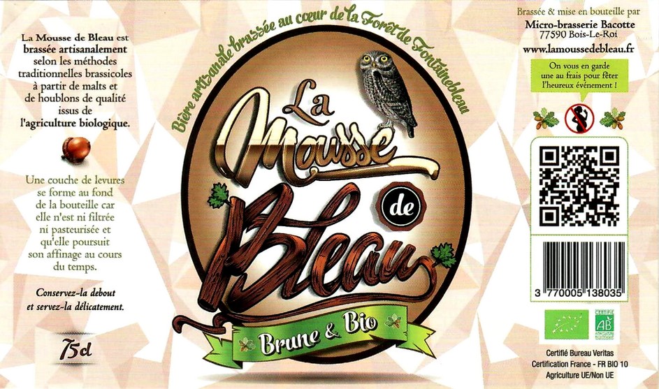 Etiquette BRASSERIE BACOTTE 06