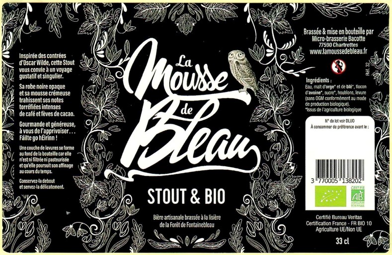 Etiquette BRASSERIE BACOTTE 14