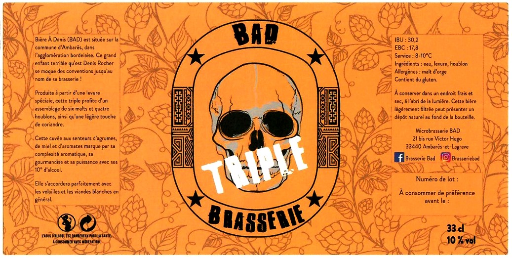 etiquette BRASSERIE BAD 09