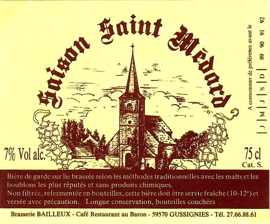 etiquette BRASSERIE BAILLEUX 01