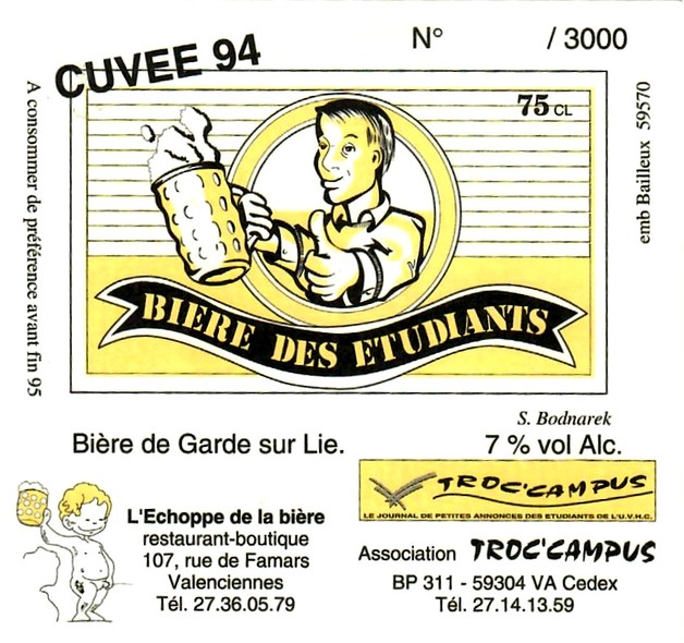 etiquette BRASSERIE BAILLEUX 06