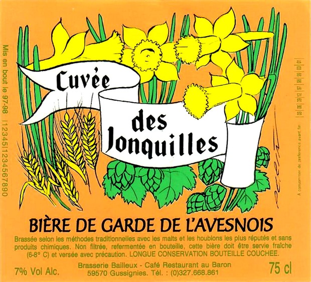 etiquette BRASSERIE BAILLEUX 08