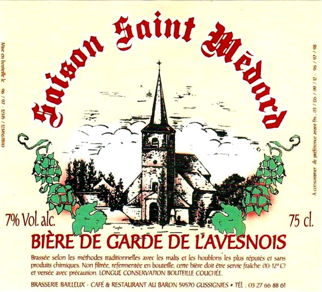 etiquette BRASSERIE BAILLEUX 09