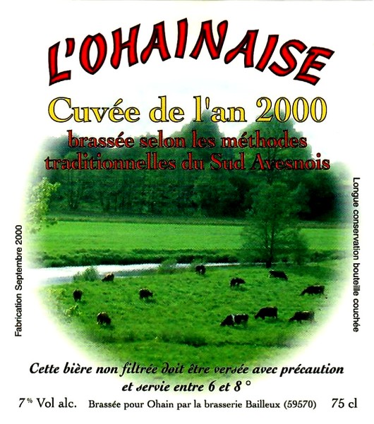 etiquette BRASSERIE BAILLEUX 15