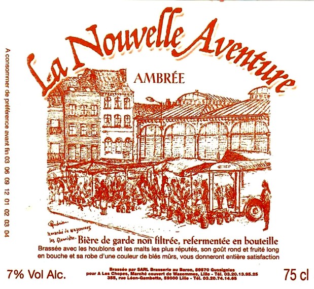 etiquette BRASSERIE BAILLEUX 16